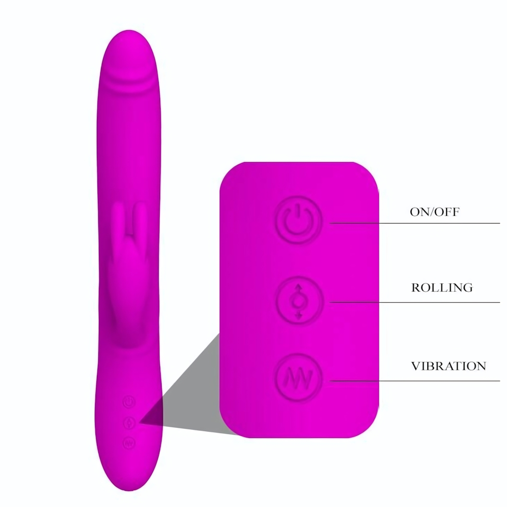 Вибратор Pretty Love Purple BW-069001PUR