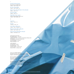 LP: Secret Service — «Aux Deux Magots» (1987/2025) [Limited Blue Vinyl]