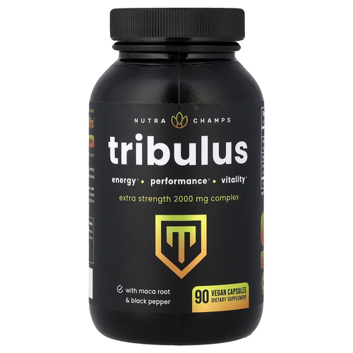 NutraChamps, якорцы, 90 веганских капсул