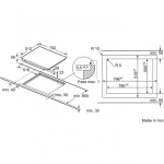 Индукционная варочная панель Bosch PXE801DC1E черная
