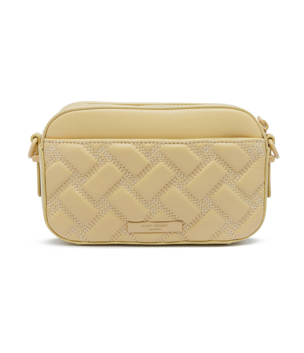 Кожаная сумка-мессенджер KENSINGTON Kurt Geiger - экрю(8894942109)