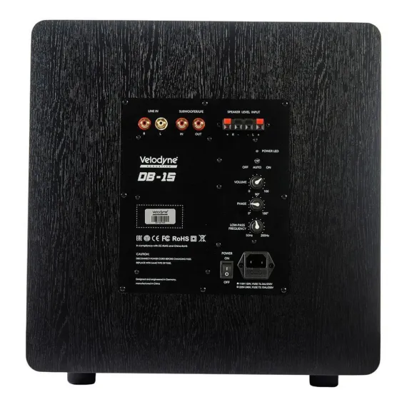 Velodyne DB-15 Black