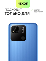 Чехол BROSCORP для Xiaomi Redmi 10A оптом (арт. XM-R10A-TPU-TRANSPARENT)