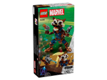 Конструктор Лего Марвел Енот Ракета и Малыш Грут 76282 | LEGO Marvel Rocket & Baby Groot фигурка ракеты 566 деталей 10+