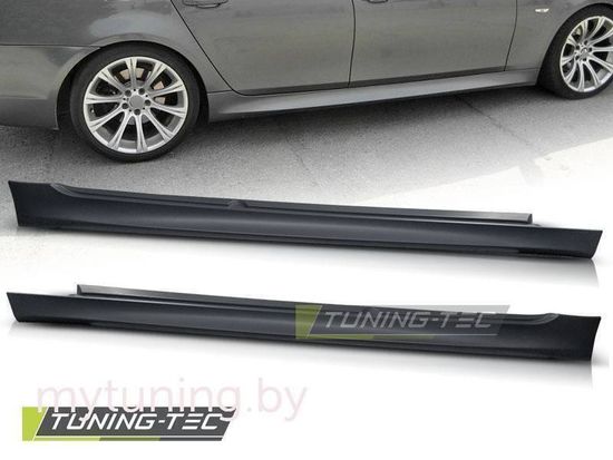 Комплект накладок на пороги для BMW 5 E60 / E61 (03-10) M-Tech Look