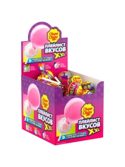 Карамель Chupa Chups XXL плейлист вкусов ( 40шт по 29гр.)