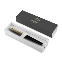 Parker Beta Premium Gold, шариковая ручка, стержень Systemark М синий, подар.кор.