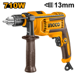 Дрель электрическая ударная INGCO ID7118 INDUSTRIAL 710 Вт 1,5-13 мм