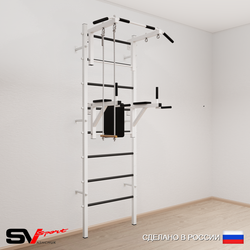 Шведская стенка Sv Sport 573 (Турник стандарт/Брусья/Трапеция)