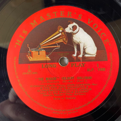 Винтажная виниловая пластинка LP Gilbert and Sullivan The Mikado Опера Микадо Пластинка 1 (Англия 1957)