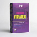 Возбуждающий гель со вкусом ежевики и эффектом вибрации BLACKBERRY VIBRATION INTT 15 мл