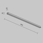 Линейный светильник Technical LL313013