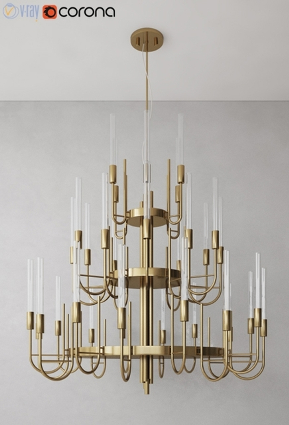 Люстра GALA (suspension) by Luxxu