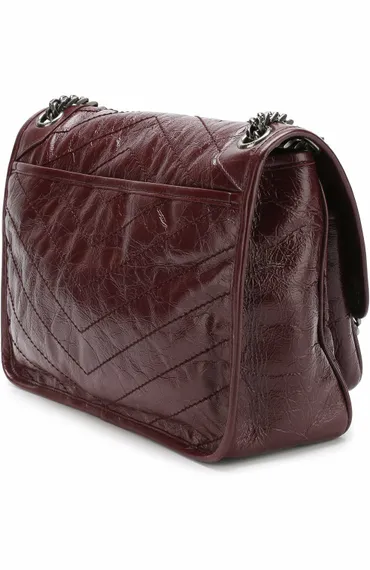 Сумка Saint Laurent Niki Medium бордовый