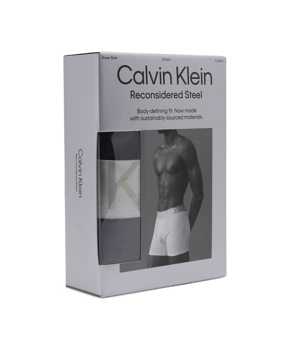 трусики-боксеры 3 шт. Calvin Klein Underwear - черный(000NB3131A)