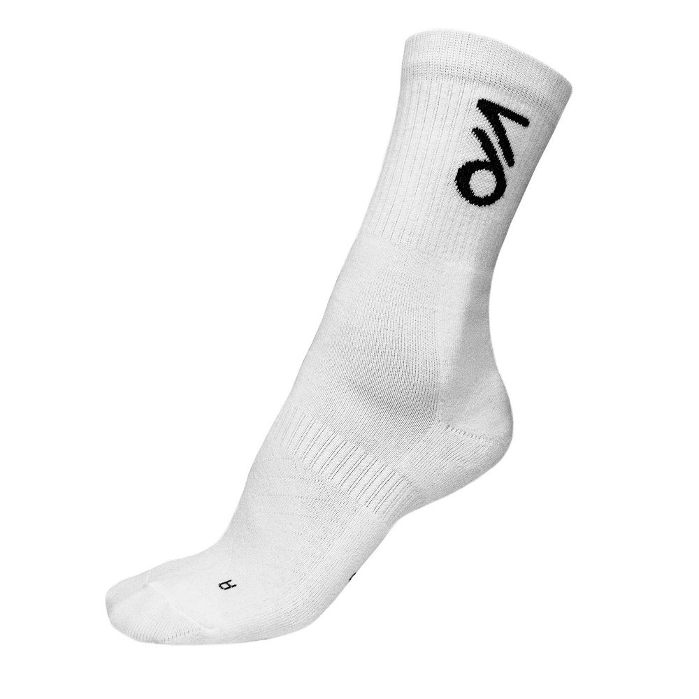 ОДЕЖДА ДЛЯ ТЕННИСА Носки унисекс, Носки для спорта SEVENSIX Socks White .