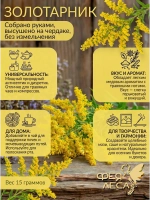 Золотарник (Золотая розга) для свечей