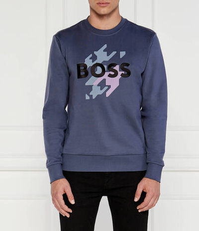 Худи C-Soleri BOSS BLACK - темно-синий(50521117)
