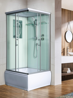 Душевая кабина WeltWasser  WW500 ALLER 902 900х900х2170 мм 10000003255