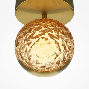 Настенный светодиодный светильник (бра) 10W 3000K MOD299WL-L10BS3K латунь Mind Modern Maytoni