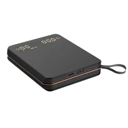 Весы кофейные портативные серые 0,1-2000гр 9*10,2 см h2 см USB зарядка P.L. Barbossa