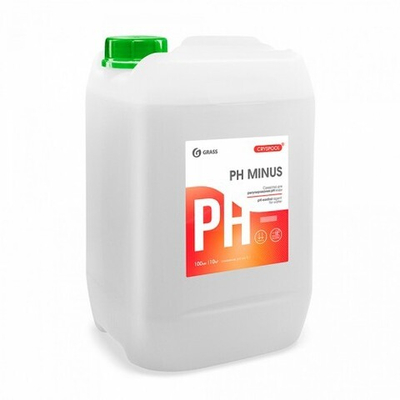 GraSS Ср-во для регулирования PH воды CRYSPOOL PH minus 12кг