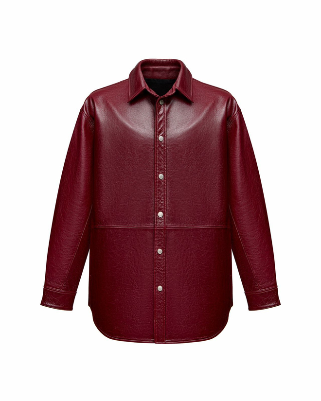 Рубашка кожаная