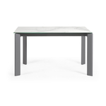 Стол Atta 140 (200) x90 антрацит, керамика