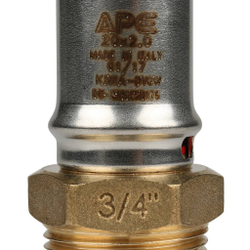 Переходник с наружной резьбой   3/4"х20