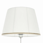 Citilux Линц CL402970T Торшер хром со столиком и белым абажуром