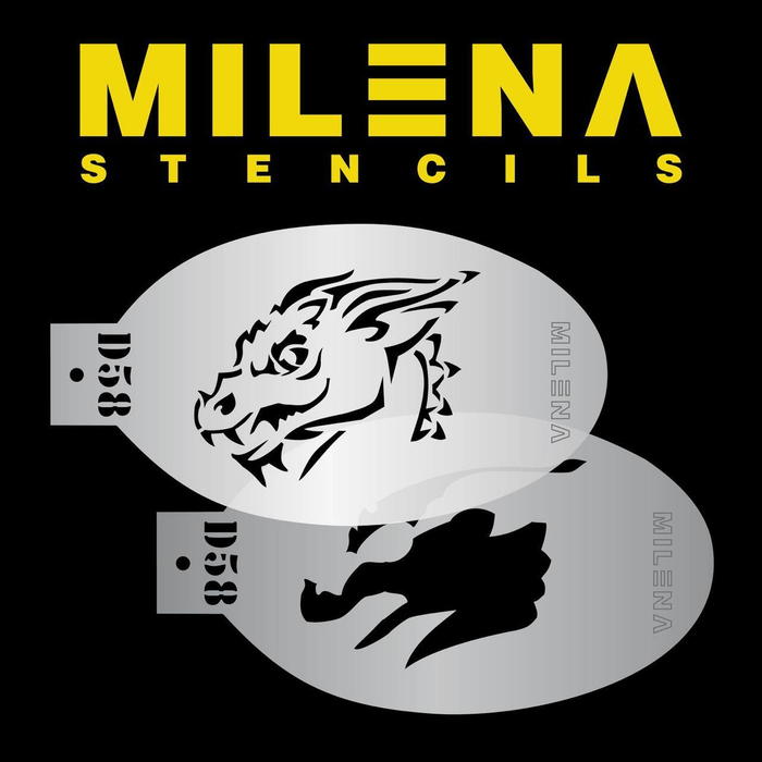 Трафарет Milena D58