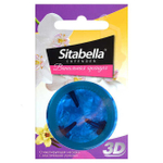 Насадка-презерватив стимулирующая "Sitabella Extender 3D Ванильная Орхидея" (Цвет: синий)
