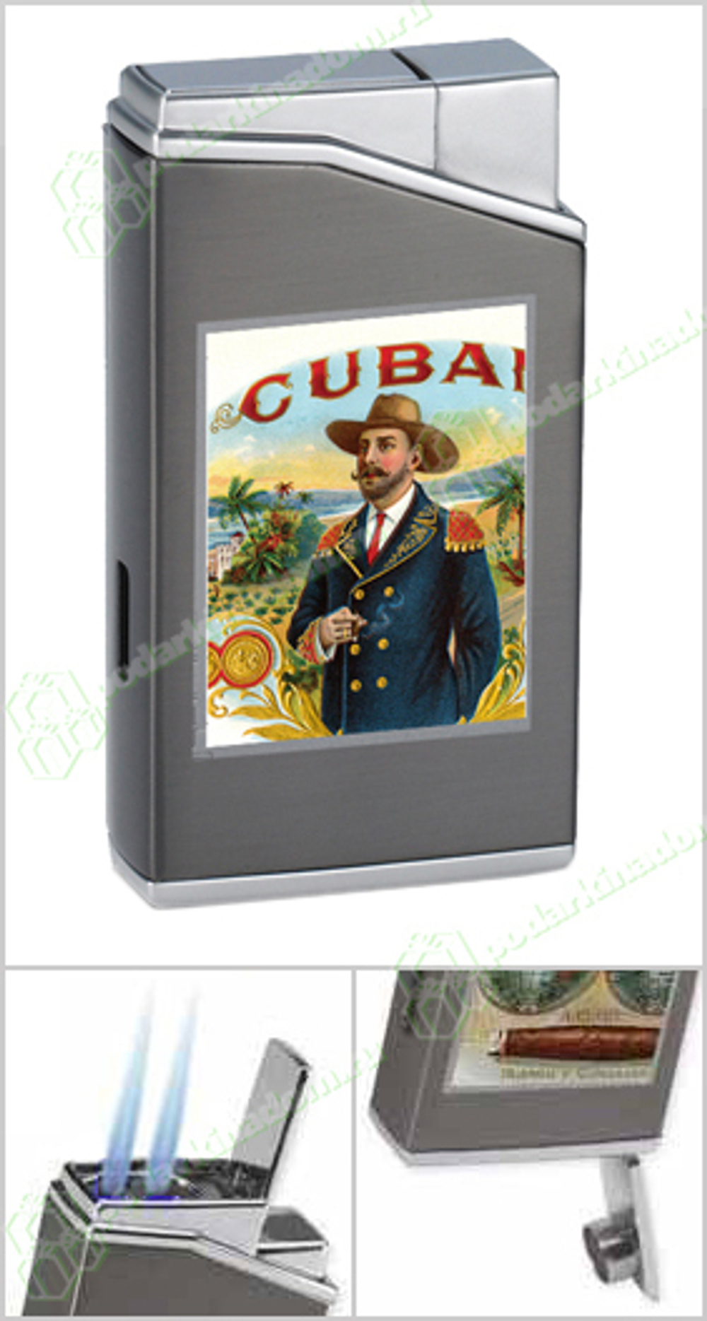 Зажигалка Lotus Cuban Vista CVCL120G