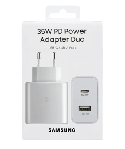 Блок питания Samsung Original 35W USB-C+USB-A