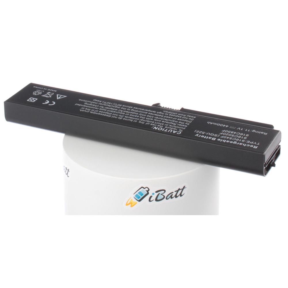 Аккумулятор iBatt 4400mAh, для SQU-522 3UR18650F-2-QC-12 916C4850F SQU-518