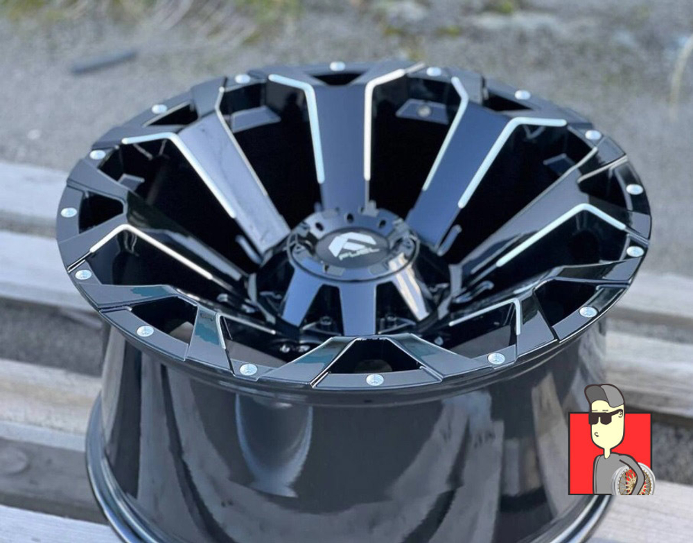 Комплект дисков Fuel Off-Road 20x10 et-12 5x127/5x139.7