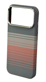 Накладка для i-Phone 17 Pro Max J-Case Carbon Fiber Sunset