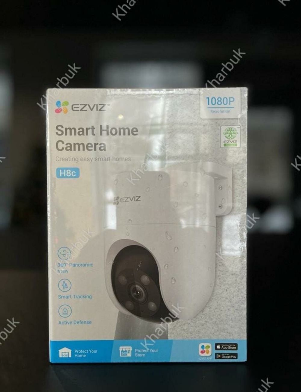 EZVIZ CS-H8c 2 МП поворотная Wi-Fi камера c распознаванием людей.