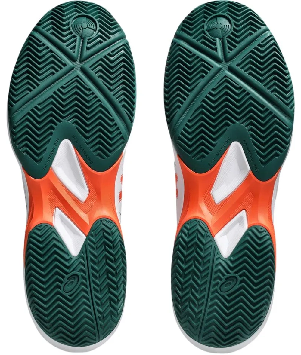 Мужские кросовки для Padel Asics Game FF Padel - white/jewel green