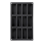Форма для выпечки хлебцов силиконовая на 12 секций Patisse Starflex 29х17х3 см