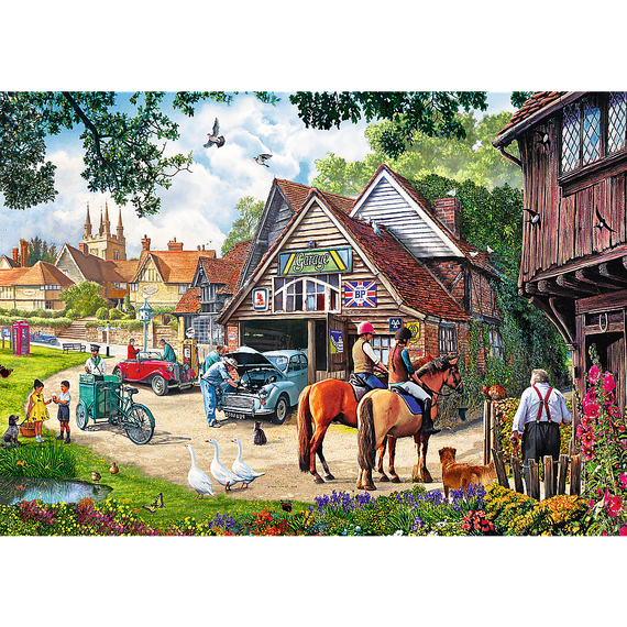 Puzzles - "2x500" - Idyllic life_FSC Mix 70%