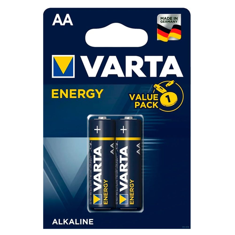Батарейки VARTA ENERGY "AA" 2шт.