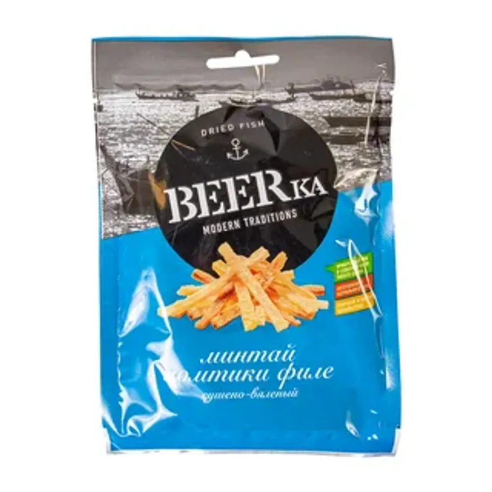 Филе BEERka Минтая  25гр/25шт