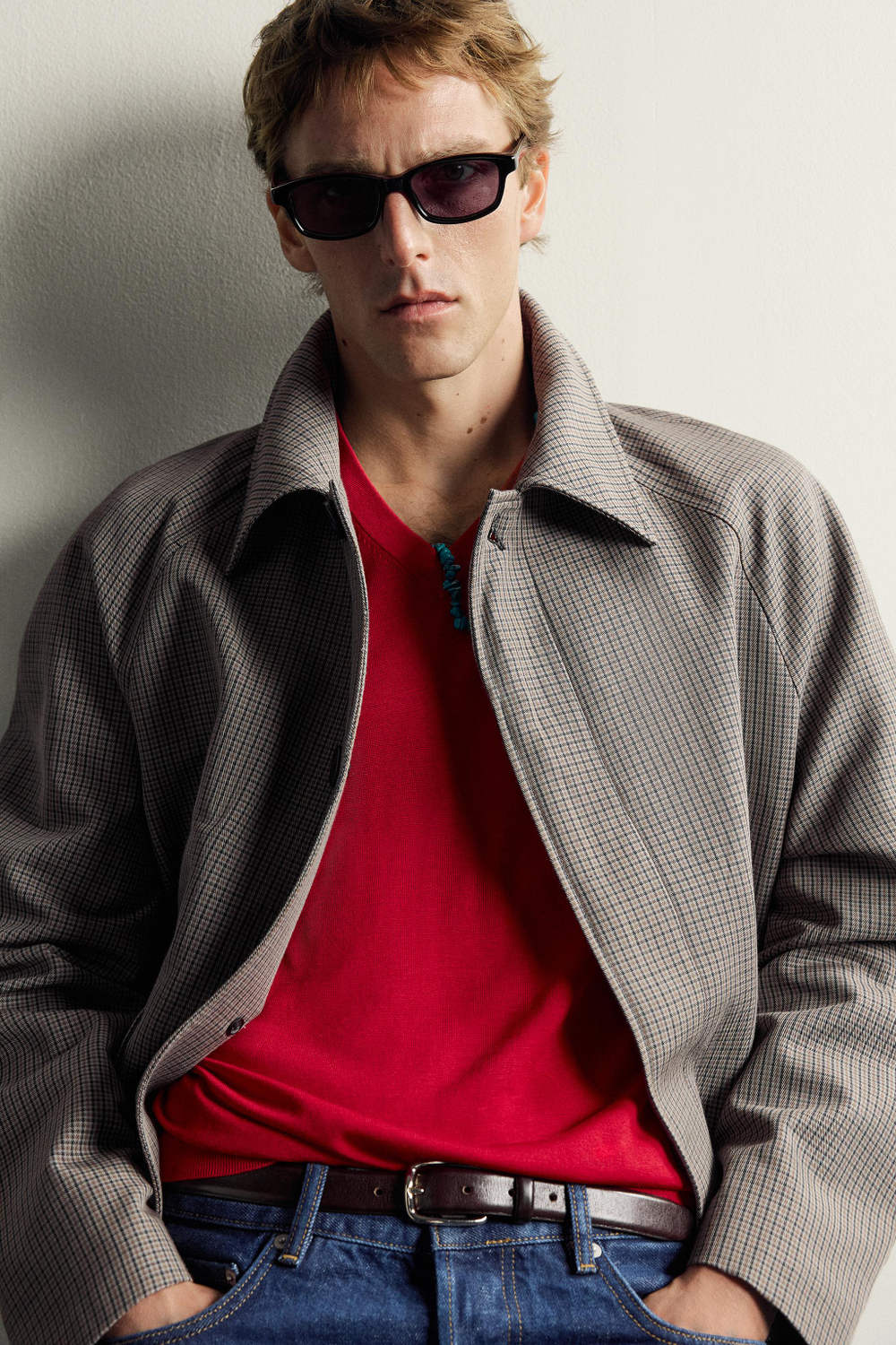 ТРЕНЧ В КЛЕТКУ AARON LEVINE X ZARA — ZARA