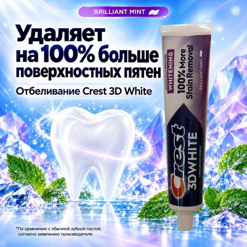 Crest 3D White Brilliant Mint