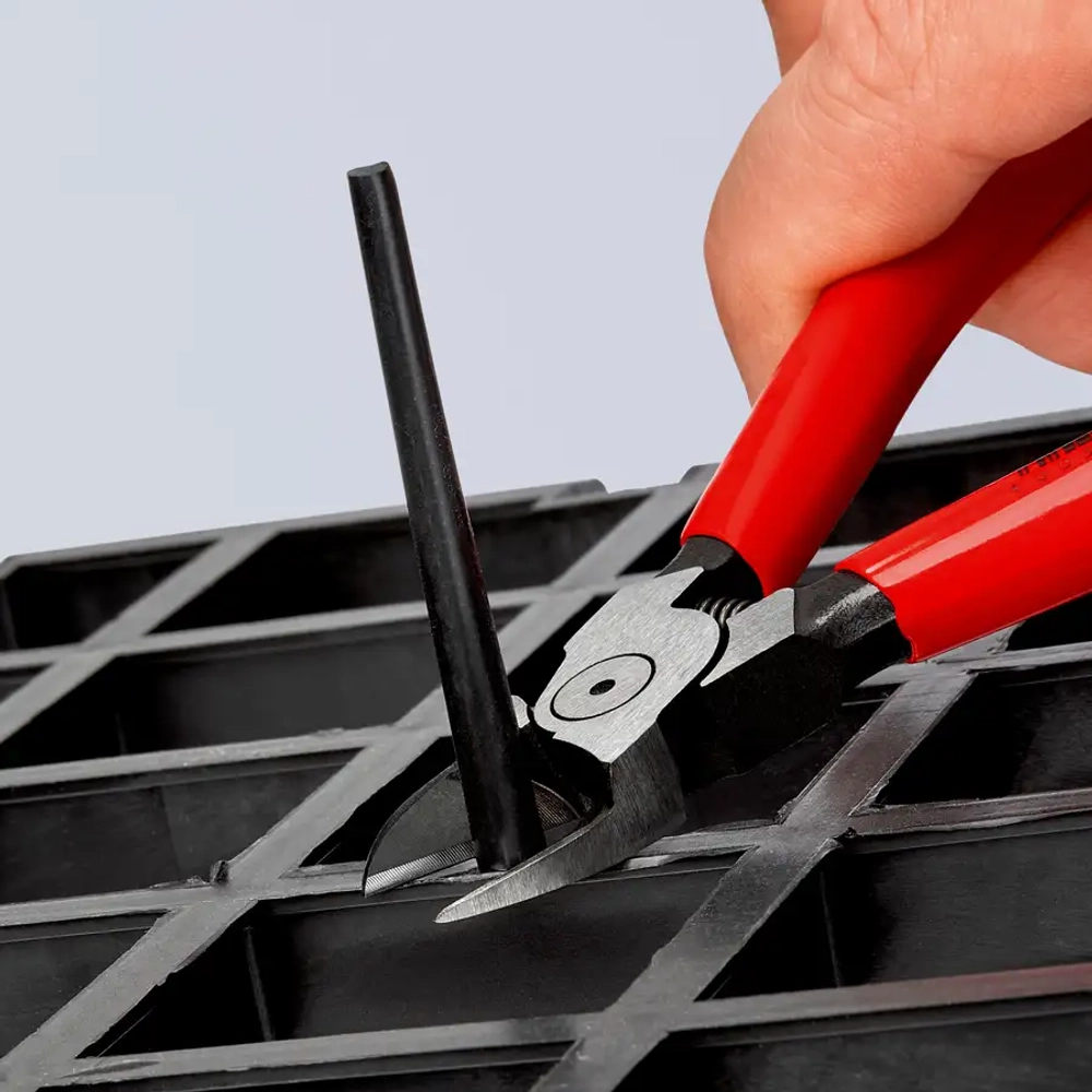 Кусачки боковые для пластмассы 140 мм Knipex 72 01 140