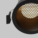 Встраиваемый светодиодный светильник Maytoni Dip DL118-15W-3K-B