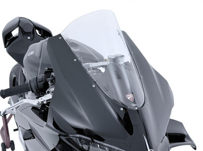 WRS Ветровое стекло высокое +10мм Race Ducati Panigale V4 (2025 +) прозрачное