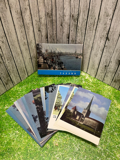 Комплект из 10 открыток "Эстонская ССР. Таллин"