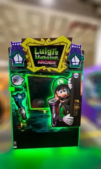 Игровой автомат с охотой на призраков «Luigi’s Mansion»
